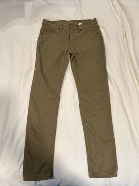 Patagonia Olive Straight-Leg Chinos